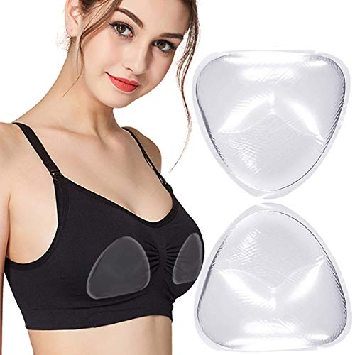 Clear Silicone Bra Inserts Breast Enhancers Small Chest Push-up