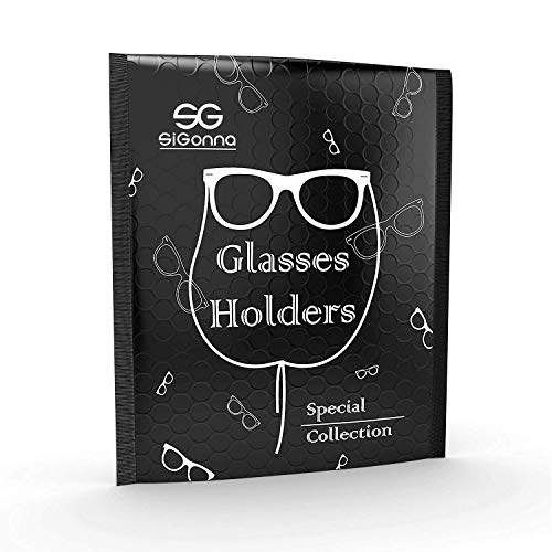 SIGONNA Eyeglasses Holder Strap Cord - PREMIUM ECO LEATHER Eyeglasses  String Holder Chain Necklace - Glasses Cord Lanyard - Eyeglass Retainer